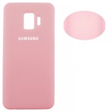 Чехол Silicone Cover Samsung J2 Core 2018 J260 розовый