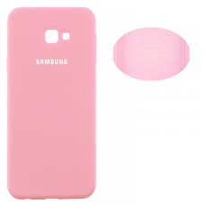 Чехол Silicone Cover Samsung J4 Plus 2018 J415 розовый