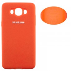Чехол Silicone Cover Samsung J7 2016 J710 оранжевый