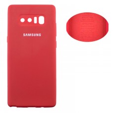 Чехол Silicone Cover Samsung Note 8 N950 красный
