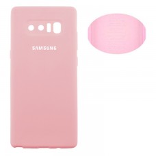 Чехол Silicone Cover Samsung Note 8 N950 розовый