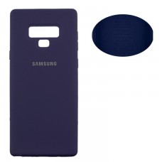 Чехол Silicone Cover Samsung Note 9 N960 синий