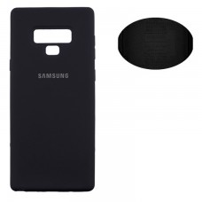 Чехол Silicone Cover Samsung Note 9 N960 черный