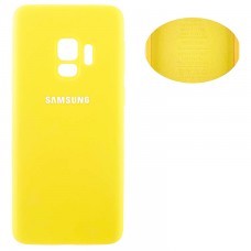 Чехол Silicone Cover Samsung S9 G960 желтый