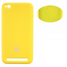 Чехол Silicone Cover Xiaomi Redmi 5A желтый