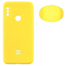 Чехол Silicone Cover Xiaomi Redmi 6 Pro, Mi A2 Lite желтый