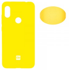 Чехол Silicone Cover Xiaomi Redmi Note 6, Note 6 Pro желтый
