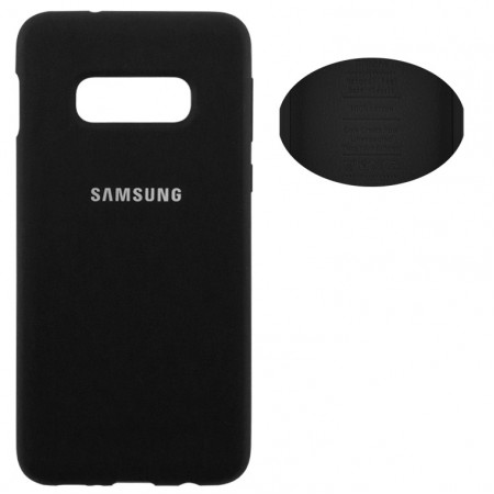 Чехол Silicone Cover Samsung S10E G970 черный