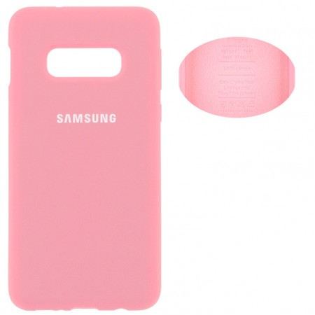 Чехол Silicone Cover Samsung S10E G970 розовый