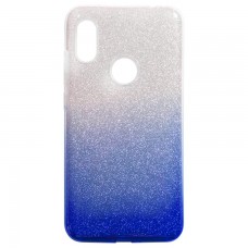 Чехол силиконовый Shine Xiaomi Redmi Note 6 Pro градиент синий