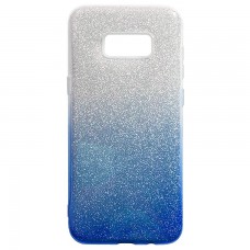 Чехол силиконовый Shine Samsung S8 Plus G955 градиент синий