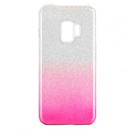 Чехол силиконовый Shine Samsung S9 G960 градиент розовый
