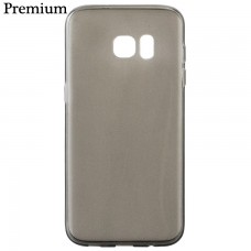 Чехол силиконовый Premium Samsung S7 Edge G935 затемненный