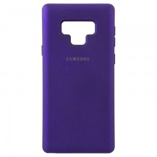 Чехол Silicone Case Full Samsung Note 9 N960 фиолетовый