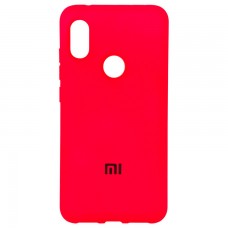 Чехол Silicone Case Full Xiaomi Mi6X, Mi A2 красный