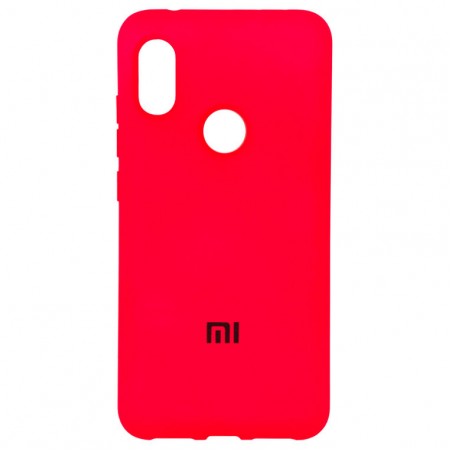 Чехол Silicone Case Full Xiaomi Mi6X, Mi A2 красный