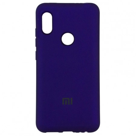 Чехол Silicone Case Full Xiaomi Redmi Note 5, Note 5 Pro фиолетовый