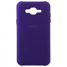 Чехол Silicone Case Full Samsung J7 2015 J700, J7 Neo J701 фиолетовый