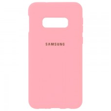 Чехол Silicone Case Full Samsung S10E G970 розовый