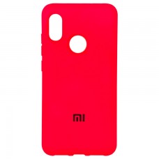 Чехол Silicone Case Full Xiaomi Mi 8 красный