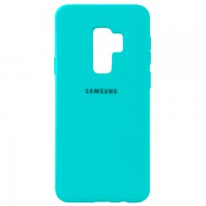 Чехол Silicone Case Full Samsung S9 Plus G965 бирюзовый