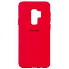 Чехол Silicone Case Full Samsung S9 Plus G965 красный