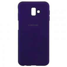 Чехол Silicone Case Full Samsung J6 Plus 2018 J610 фиолетовый