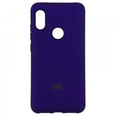 Чехол Silicone Case Full Xiaomi Mi 8 фиолетовый