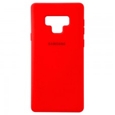 Чехол Silicone Case Full Samsung Note 9 N960 красный