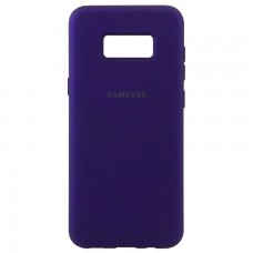 Чехол Silicone Case Full Samsung S8 Plus G955 фиолетовый