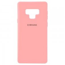 Чехол Silicone Case Full Samsung Note 9 N960 розовый