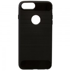 Чехол силиконовый Polished Carbon Apple iPhone 7 Plus, 8 Plus черный