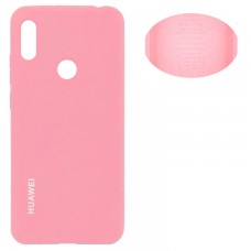 Чехол Silicone Cover Huawei Y6 Prime 2019 розовый