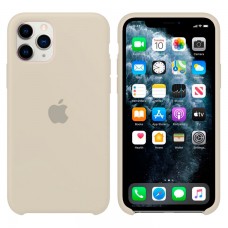 Чехол Silicone Case Apple iPhone 11 Pro Max молочный 11