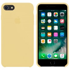 Чехол Silicone Case Apple iPhone 6 Plus, 6S Plus бледно-желтый 51