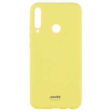 Чехол силиконовый SMTT Huawei P40 Lite E желтый