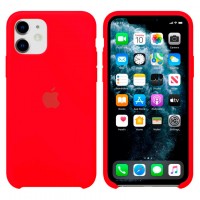 Чехол Silicone Case Apple iPhone 11 красный 14