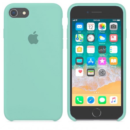 Чехол Silicone Case Apple iPhone 6 Plus, 6S Plus бирюзовый 21