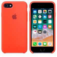 Чехол Silicone Case Apple iPhone 7, 8 оранжевый 13