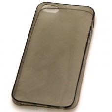 Чехол силиконовый Slim Apple iPhone 5 затемненный