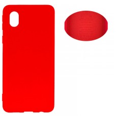Чехол Silicone Cover Full Samsung A01 Core A013 красный
