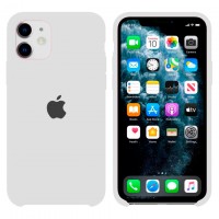 Чехол Silicone Case Apple iPhone 11 белый 09