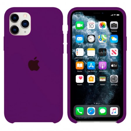Чехол Silicone Case Apple iPhone 11 Pro Max фиолетовый 43