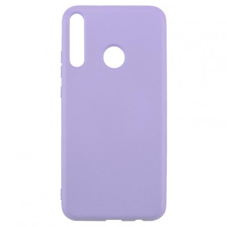 Чехол Silicone Cover Full Huawei Y7p, P40 Lite Е сиреневый