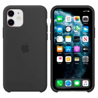 Чехол Silicone Case Apple iPhone 11 темно-серый 15