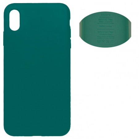 Чехол Silicone Cover Full Apple iPhone X, iPhone XS зеленый