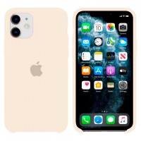 Чехол Silicone Case Apple iPhone 11 кремовый 10