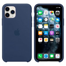 Чехол Silicone Case Apple iPhone 11 Pro Max синий 20