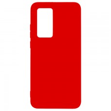 Чехол Silicone Cover Full Huawei P40 Pro красный