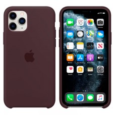 Чехол Silicone Case Apple iPhone 11 Pro темно-коричневый 22